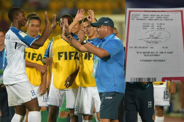 El humilde gesto de los mundialista sub-17 de Honduras con un compañero de selección