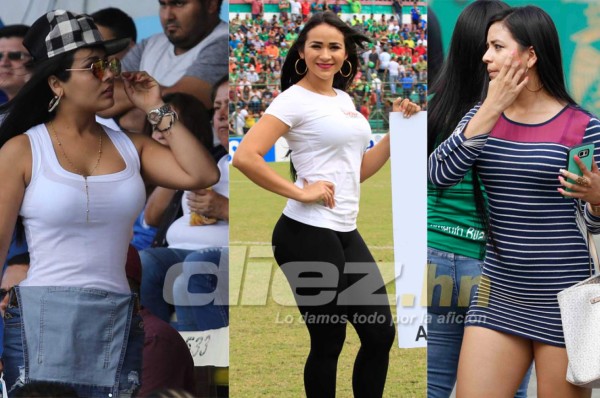 Las bellas damas que engalanaron la Jornada 5 del torneo Clausura de Honduras