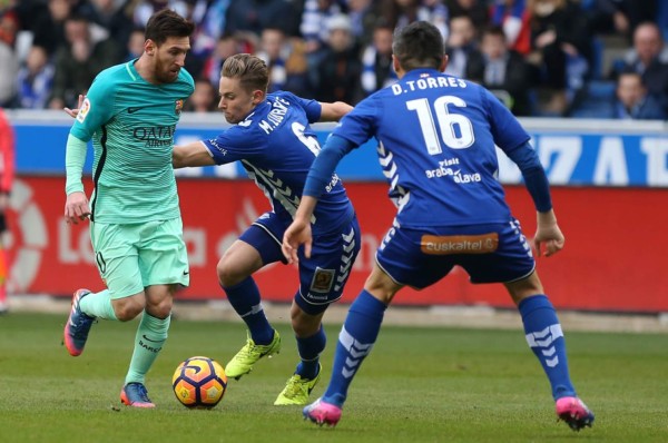 Lo que no viste en TV del Alavés-Barcelona