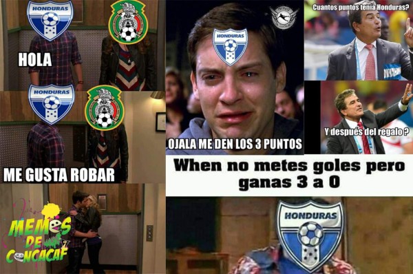 ¡Qué feos memes! Así destruyen a Honduras por tres puntos que nos regaló Concacaf