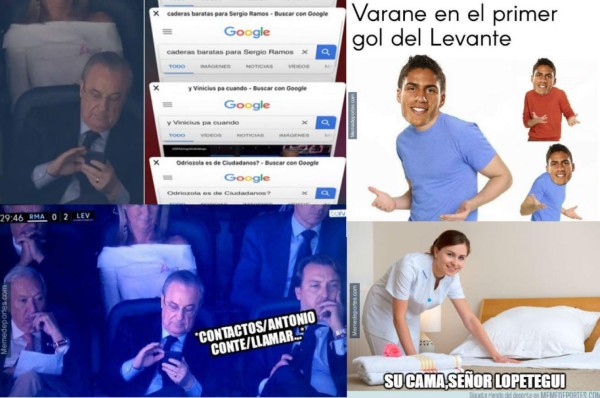 MEMES: Hacen pedazos al Real Madrid por su crisis y derrota ante el Levante