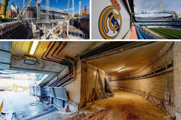 Real Madrid muestra uno de los grandes misterios de las obras del Santiago Bernabéu: El túnel