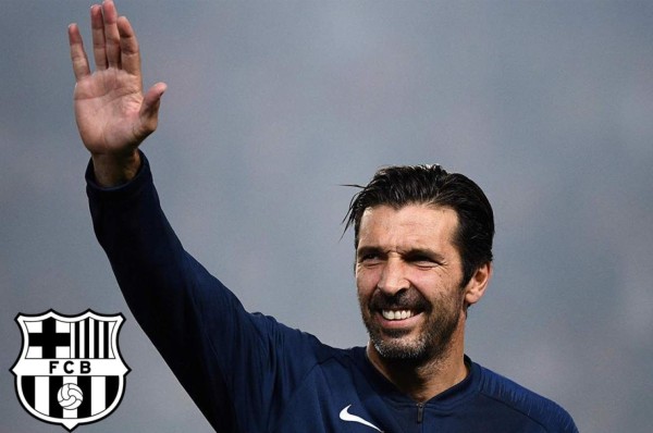 ¡Bombazo! Buffon podría fichar por el Barcelona a sus 41 años de edad
