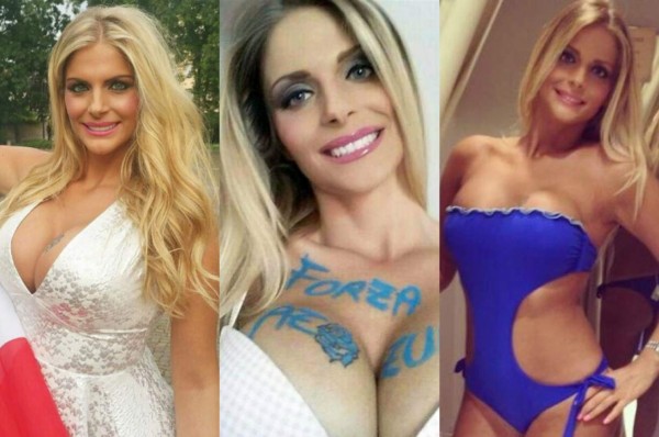 ¡INFARTANTE! Conocé a Francesca Cipriani, la aficionada más sexi de Italia