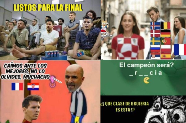 Los memes que calientan la final del Mundial 2018 entre Croacia y Francia