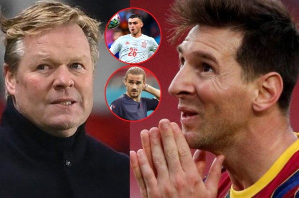 Koeman se destapa: La petición con Pedri, el futuro de Griezmann y la preocupación por Messi