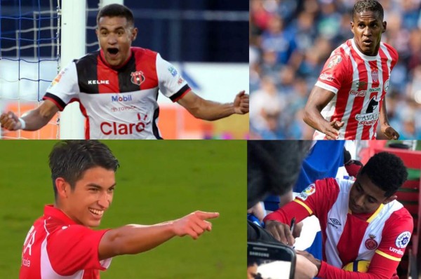 AGENDA: Así jugarán los legionarios hondureños este fin de semana