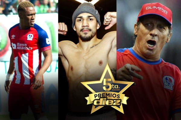 El Olimpia y Teófimo López arrasan con las votaciones en los 'Premios DIEZ 2020'