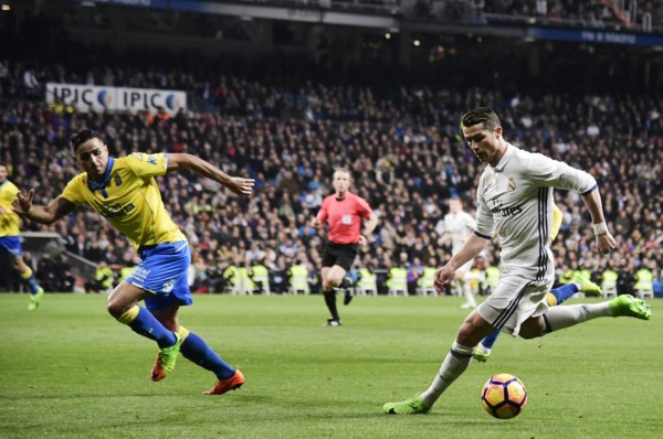 Cristiano Ronaldo le da sufrido empate al Real Madrid ante Las Palmas