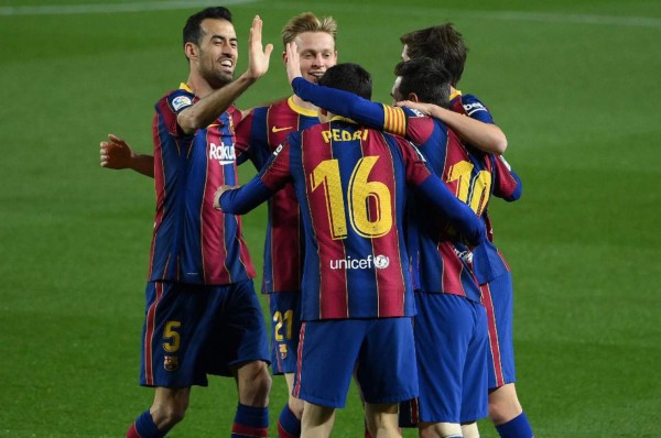 Barcelona no renuncia a LaLiga y golea al Getafe con doblete incluido de Messi