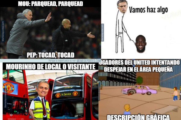 Los terribles memes que atacan al Manchester United tras caer ante el City