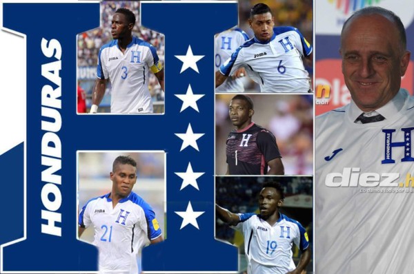 La edad que tendrán en Qatar 2022 los referentes de Honduras