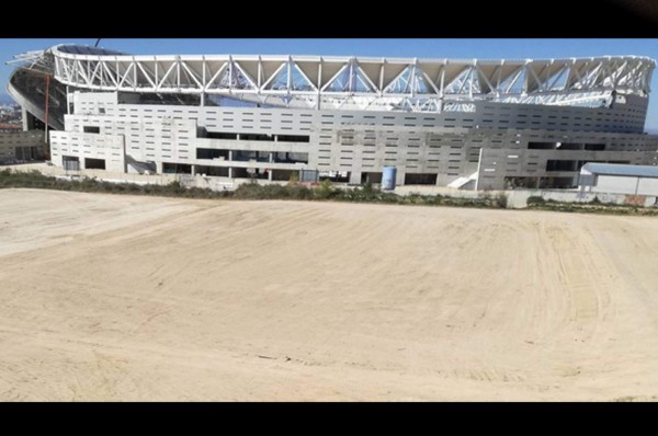 ¡BELLEZA! Así marcha la construcción del nuevo estadio del Atlético de Madrid