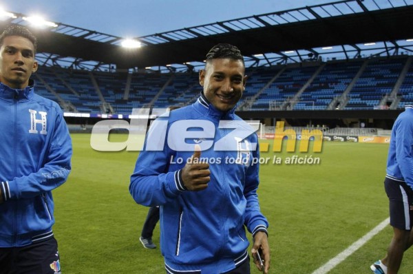 Honduras pisó el Avaya Stadium y está listo para dar la batalla a EUA