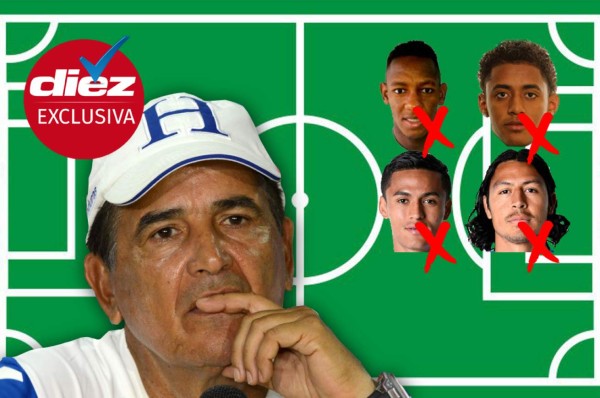 El 11 titular de Honduras que se perfila para enfrentar a México
