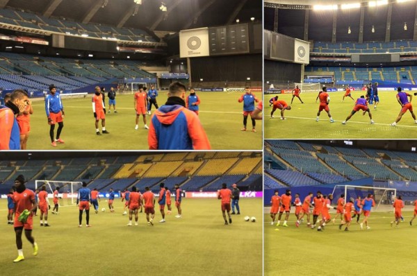 Fotos: Olimpia ultimó detalles para la batalla ante Montreal Impact en Canadá