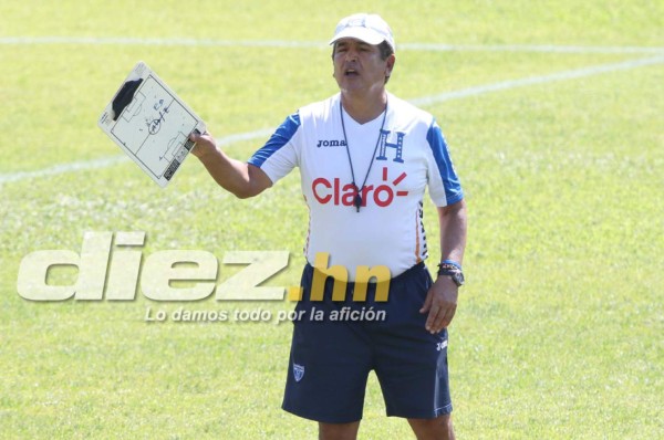 Honduras hizo su último entrenamiento previo al juego contra Costa Rica