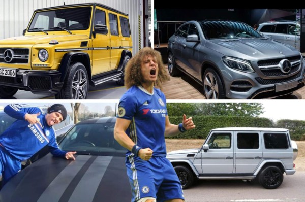 ¡De lujo! La tremenda colección de carros que tiene David Luiz