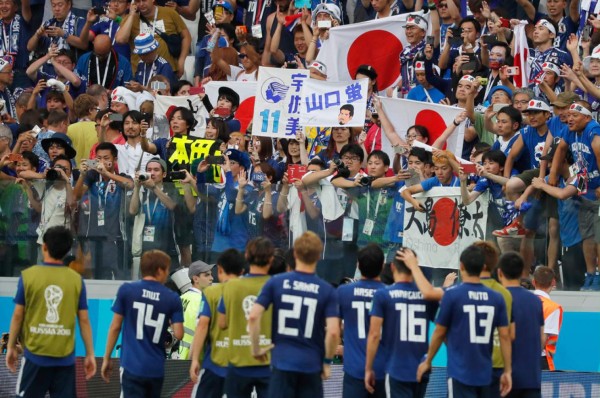 Japón pierde ante Polonia, pero avanza por Fair Play a octavos de Rusia 2018