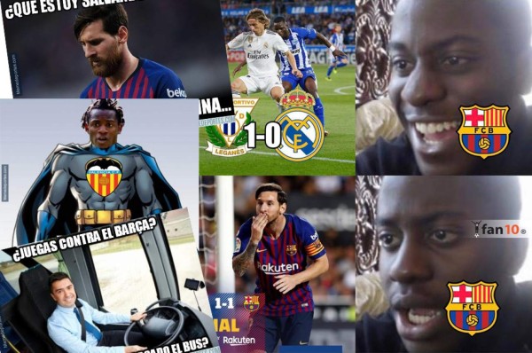 Barcelona empata y lo atacan con divertidos memes