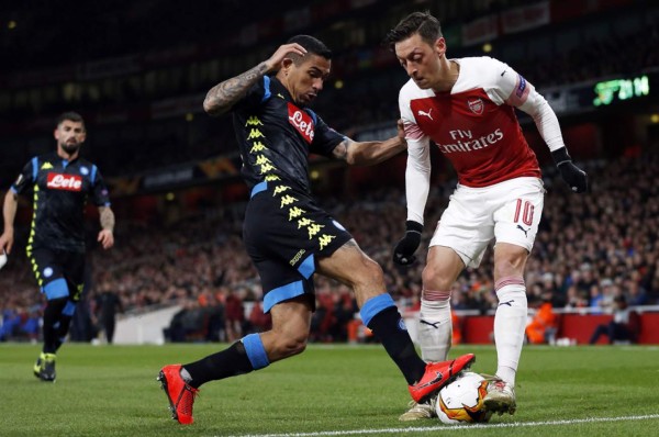 Europa League: Benfica, Chelsea, Valencia y Arsenal ganan en la ida de cuartos