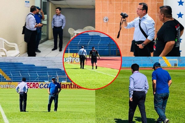 Delegación de Chile inspeccionó el estadio Olímpico previo a su partido ante Honduras