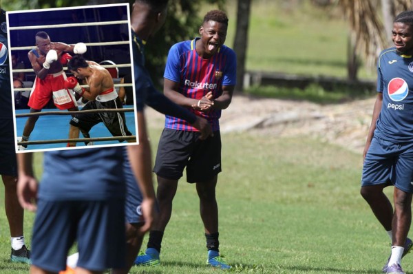 'Pupita' Güity, el boxeador que prueba suerte en el Motagua