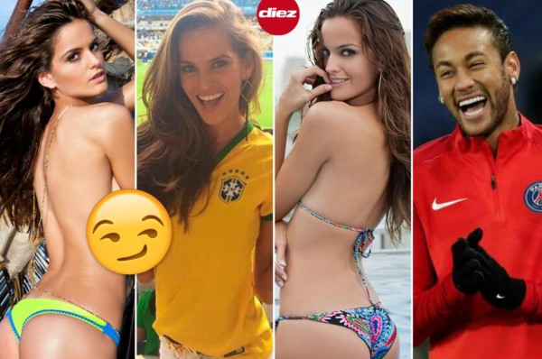 Conocé a Izabel Goulart, la sexi amiga y modelo brasileña que tiene Neymar