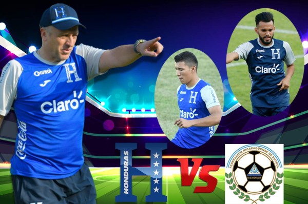El 11 inédito que usaría Honduras para enfrentar a Nicaragua este sábado en Comayagua