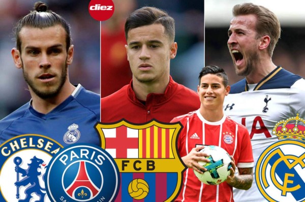 NOVEDADES: Los cuatro fichajes que alista el Barça; El increíble destino que tendría James Rodríguez