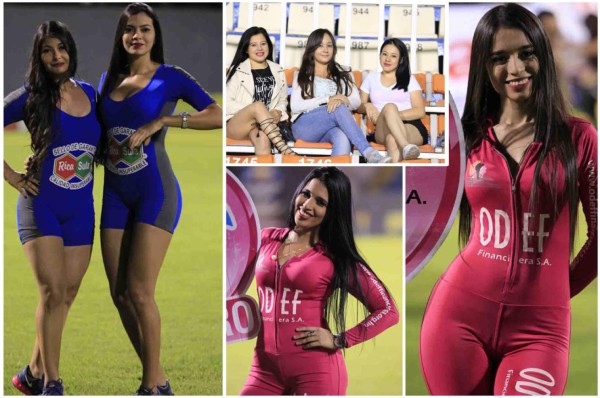 La belleza que adornó la emocionante jornada 17 de la Liga Nacional