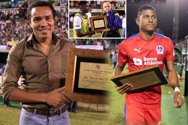 Costly, Rambo y Edgard Álvarez homenajeados en el Excélsior