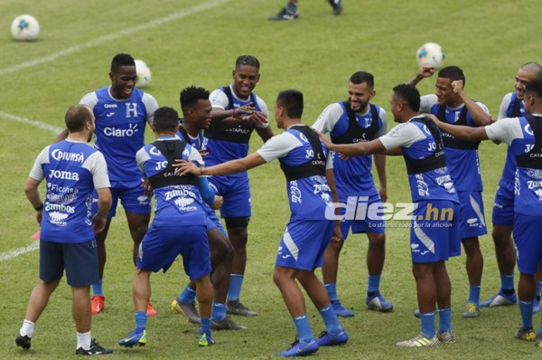 Así fue el día de Honduras: La broma a Félix Crisanto y los pelones en el entreno