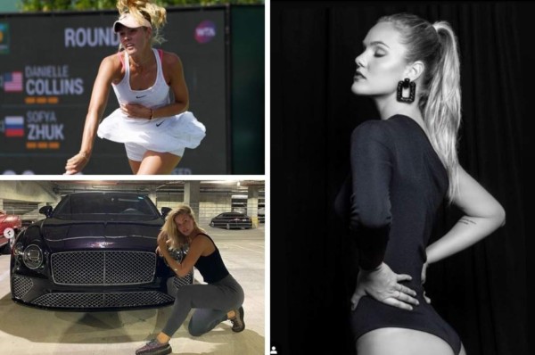 La espectacular rusa de 20 años que se retiró del tenis y recibe insultos por sus fotos en topless