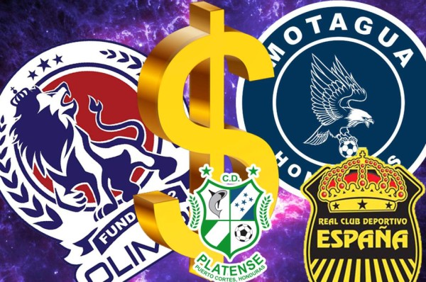 Olimpia, el rey de los jugadores más caros en Honduras