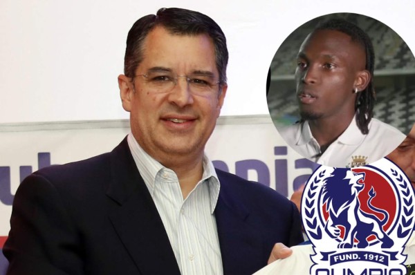 Presidente del Olimpia felicita a Alberth Elis por su fichaje con el Boavista