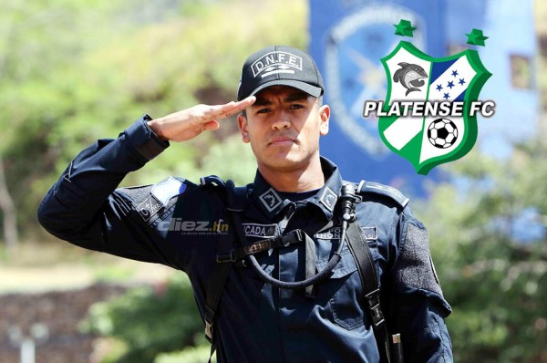 Platense se refuerza con el fichaje del inspector William Moncada, miembro activo de la Policía Nacional