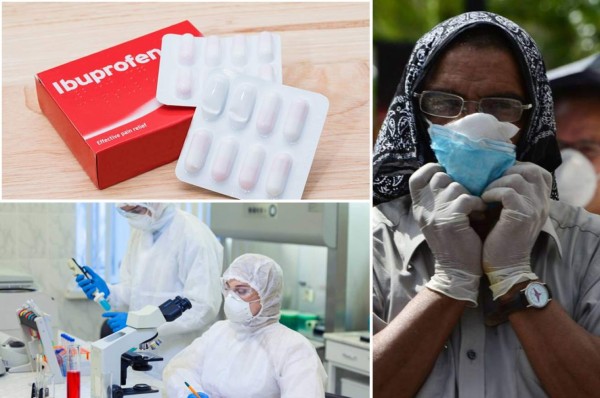 Un estudio halla que el ibuprofeno y el naproxeno 'pueden empeorar coronavirus' y aumentar el riesgo de muerte
