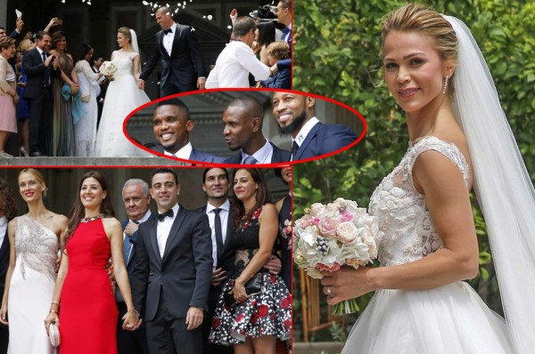 Boda de Víctor Valdés estuvo rodeada de ex jugadores del Barcelona