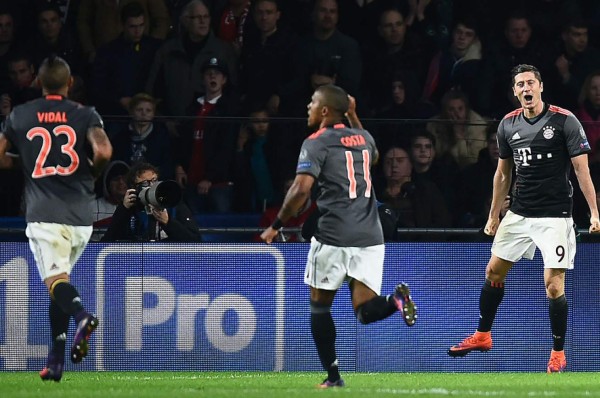 Bayern Munich clasifica a octavos de Champions y entierra al PSV