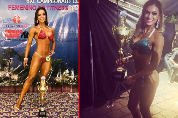 Isabel Zambrano junto con otras hondureñas ganan trofeo en competencia internacional