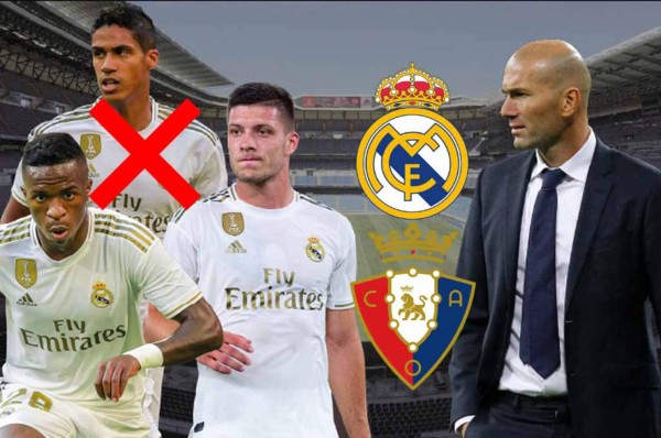 Plan B en el 11 de Zidane: Así jugará el Real Madrid ante Osasuna pensando en el derbi