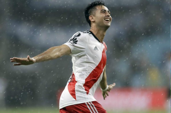 Alertar River: 'Pity' Martínez no termino el entrenamiento del equipo millonario por gripe&nbsp;&nbsp;