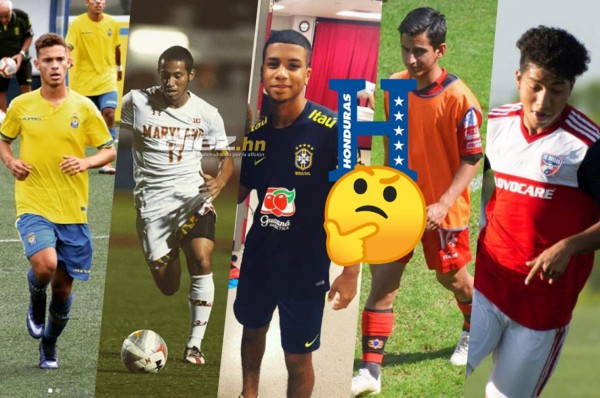 Jugadores con pasaporte de Honduras que Fenafuth debe seguirles la pista