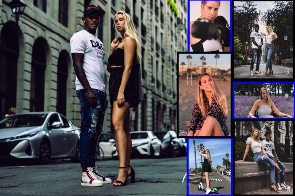 Romell Quioto se estrena como modelo y lo hace junto a una hermosa rubia canadiense