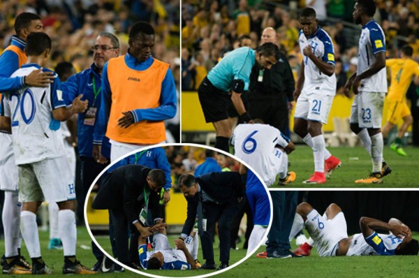 Desgarradoras imágenes de Honduras en Australia; Henry Figueroa lloró en en el banco