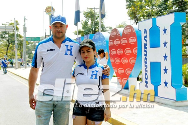 Así luce San Pedro Sula a horas previas de Honduras - Costa Rica