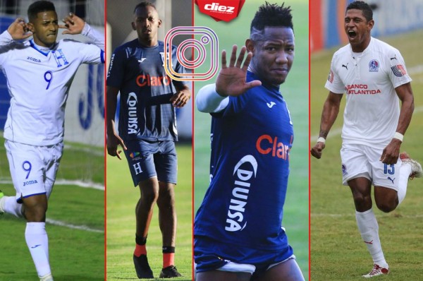 Los jugadores hondureños con más seguidores en Instagram