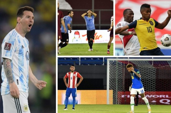 La tabla de posiciones de la eliminatoria sudamericana: Brasil se aleja más de Argentina