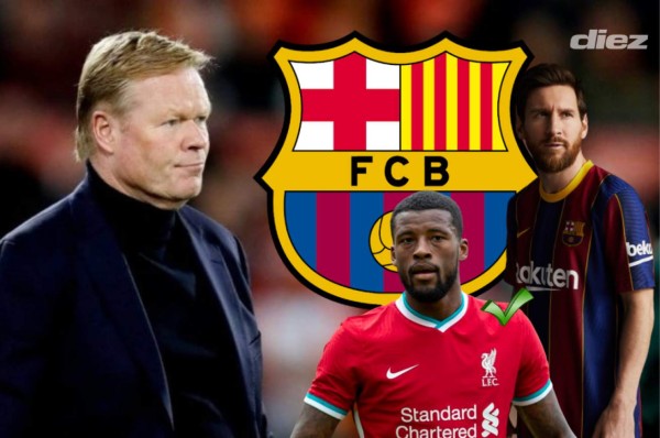 Con los nuevos fichajes: Así sería el 11 del Barcelona con Koeman y Messi para ganar la Champions